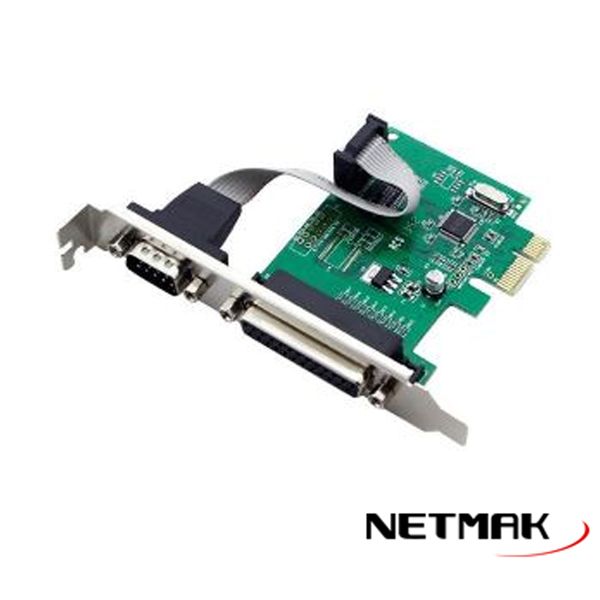 PLAC PCI EXPRESS PARALELO + SERIE NETMAK NM-E382